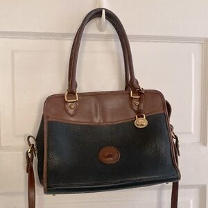 Vintage Dooney & Bourke Crossbody Leather Handbag